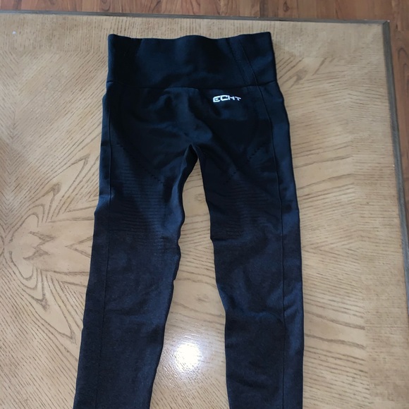 ECHT Pants & Jumpsuits Echt Apparel Black Ombre Workout Pants